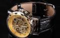 Наручные часы Winner Skeleton - Gold